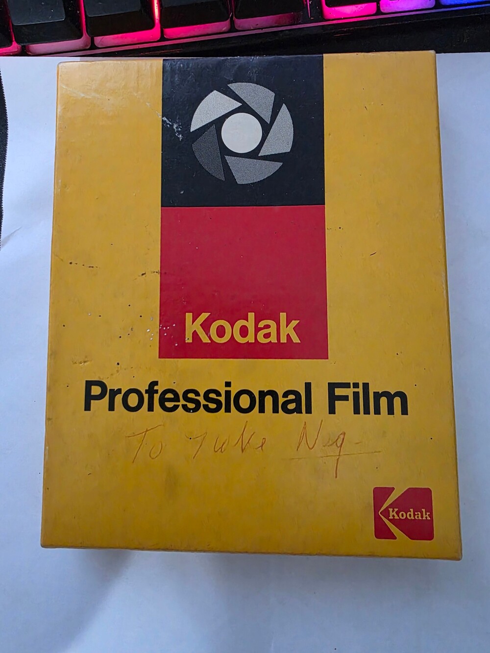 Kodak Ektapan Film 25/4 x 5 Inch 4162 Thick Professional Film Vintage